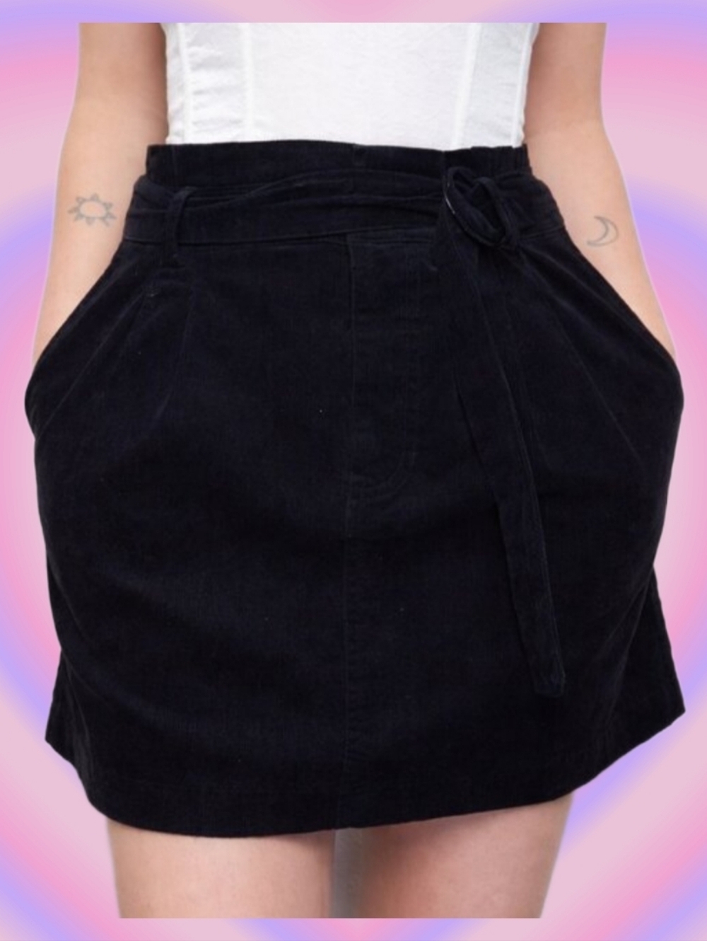Corduroy Skirt